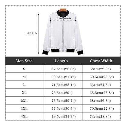 Neduz Mens Crimson Sun Zip Up Bomber Jacket: Show Off Your Style and Stay Warm with Our Unique and High-Quality Design