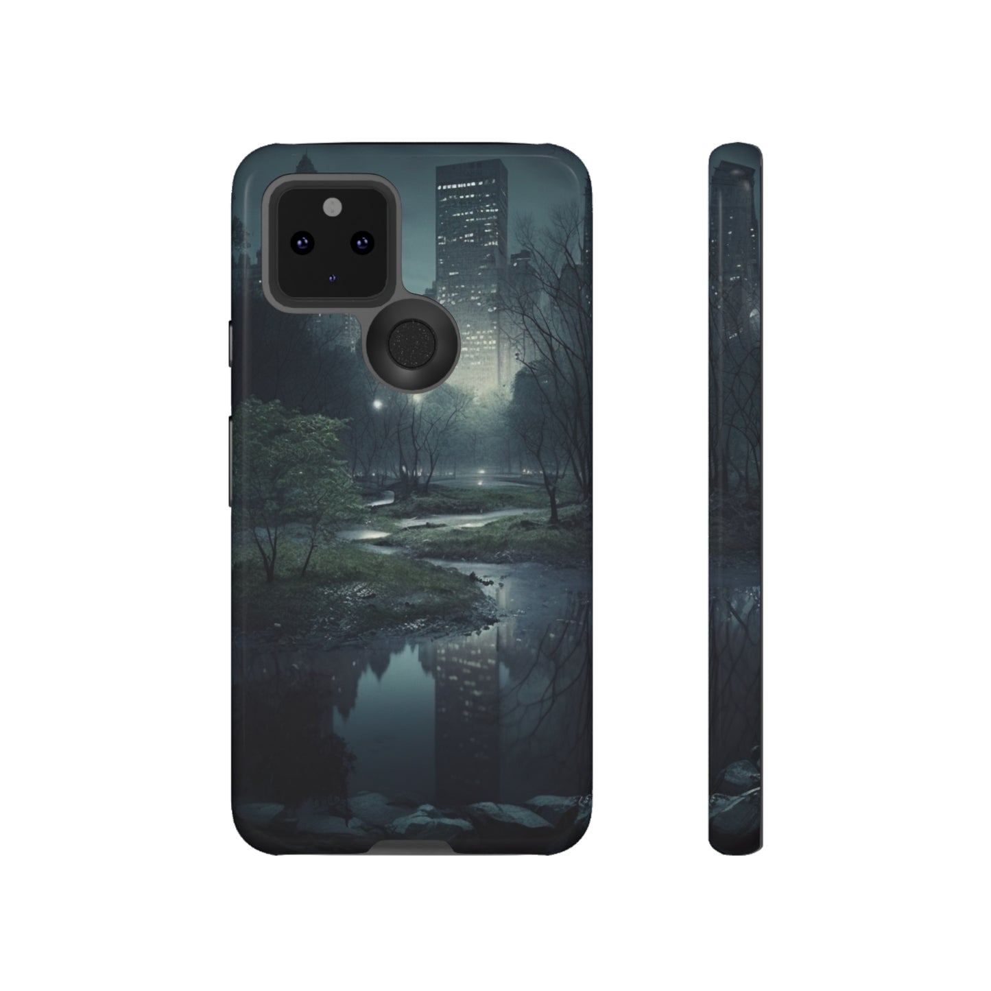 Phone Case for Samsung iphone google Central Park at night Tough Cases Maraheim Collection Neduz Designs