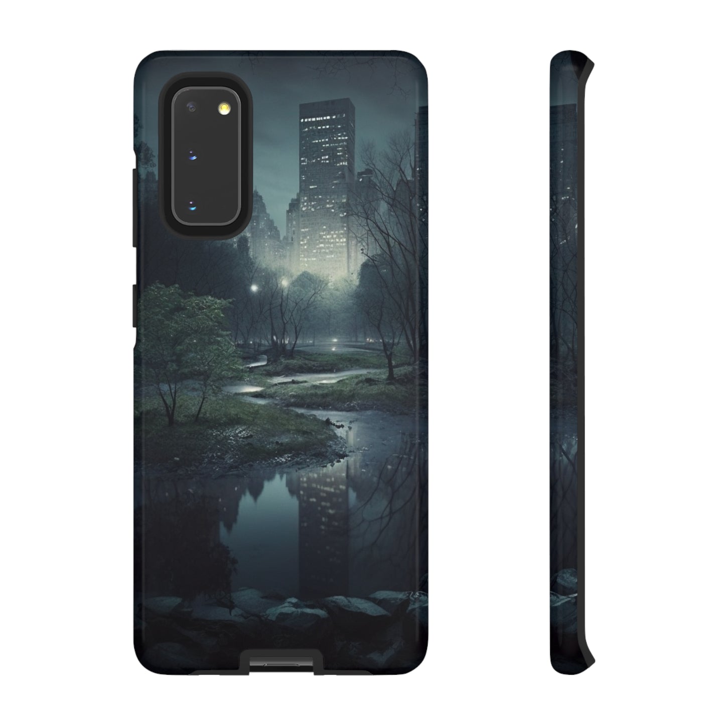 Phone Case for Samsung iphone google Central Park at night Tough Cases Maraheim Collection Neduz Designs