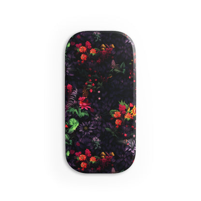 Neduz Dark Floral Phone Click-On Grip