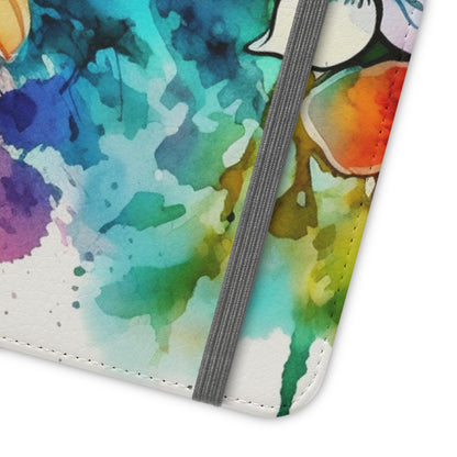 Flower Splash Flip Cases by Neduz Designs