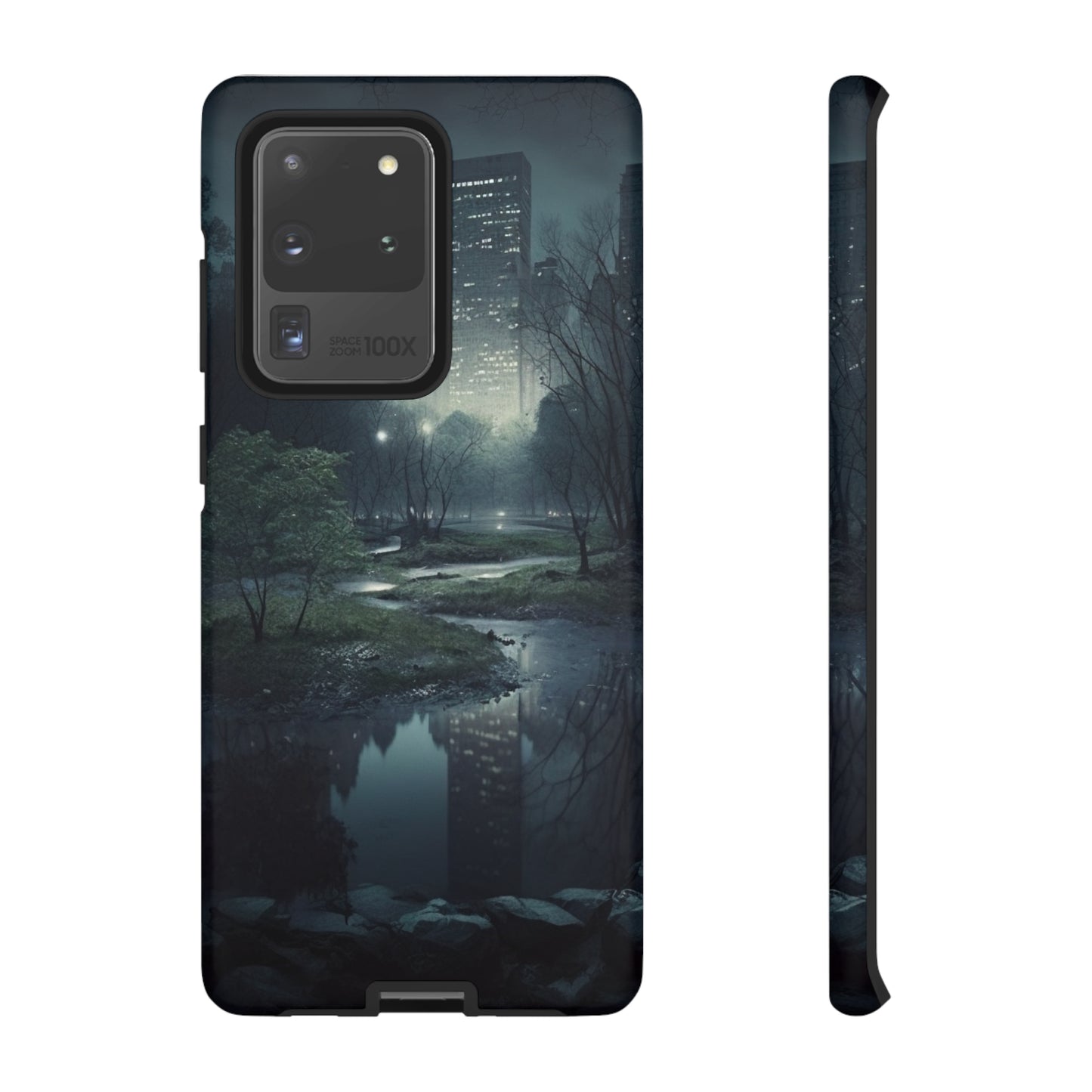 Phone Case for Samsung iphone google Central Park at night Tough Cases Maraheim Collection Neduz Designs