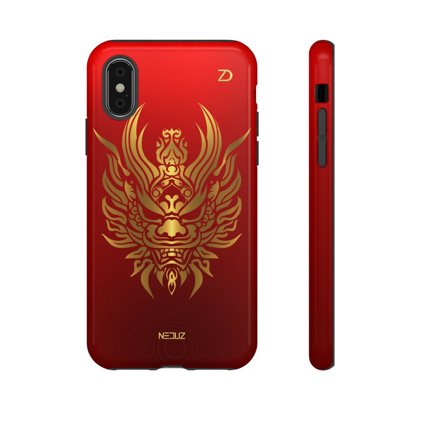 Neduz 龙 Lunar New Year Collection - Tough Cases with Chinese Dragon Design, Dual Layer Protection for Apple iPhone, Samsung Galaxy, Google Pixel