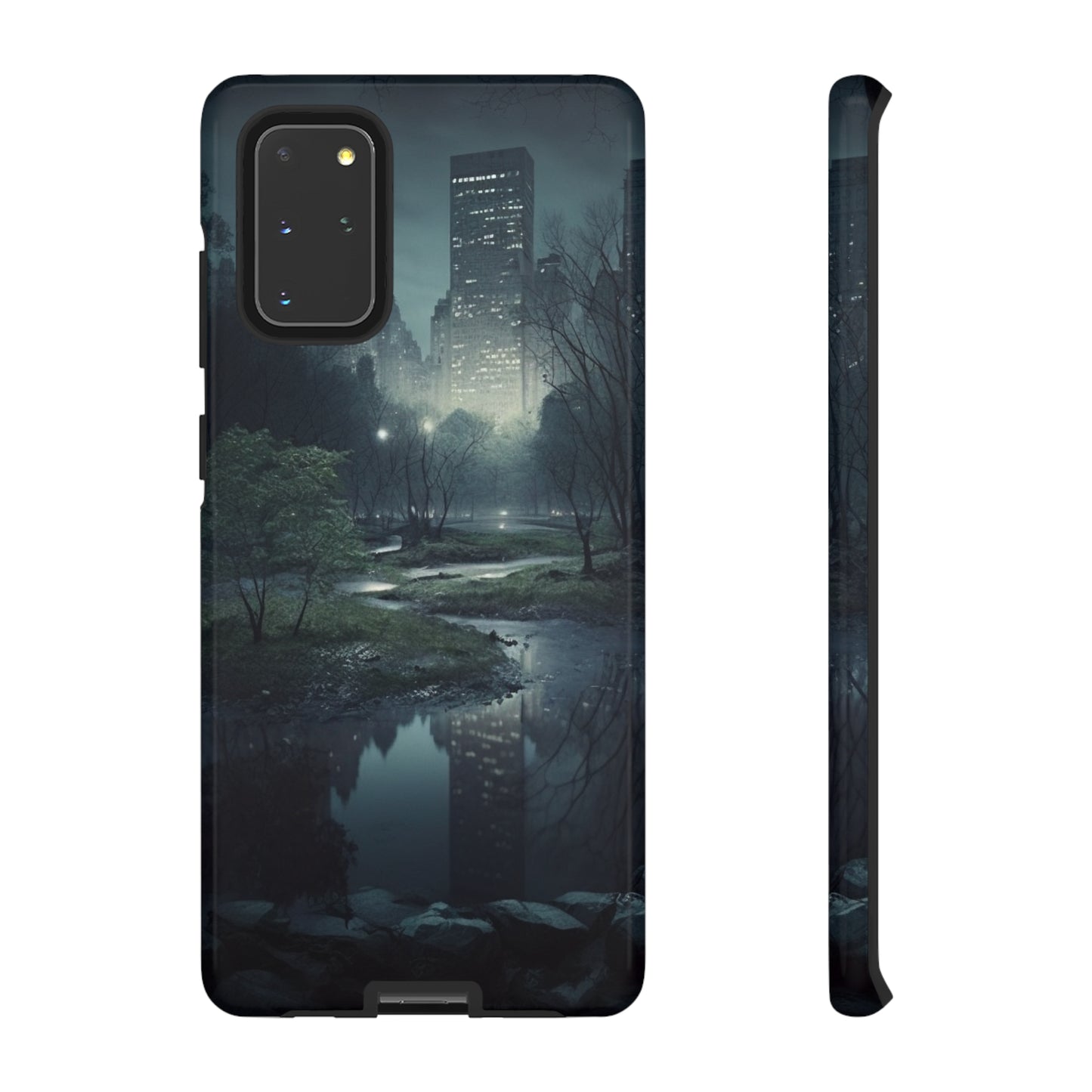 Phone Case for Samsung iphone google Central Park at night Tough Cases Maraheim Collection Neduz Designs