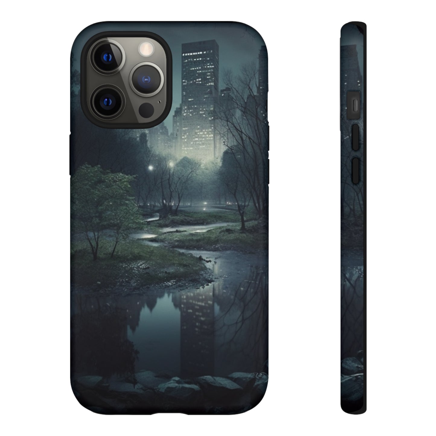 Phone Case for Samsung iphone google Central Park at night Tough Cases Maraheim Collection Neduz Designs