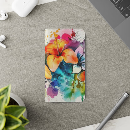 Flower Splash Flip Cases by Neduz Designs