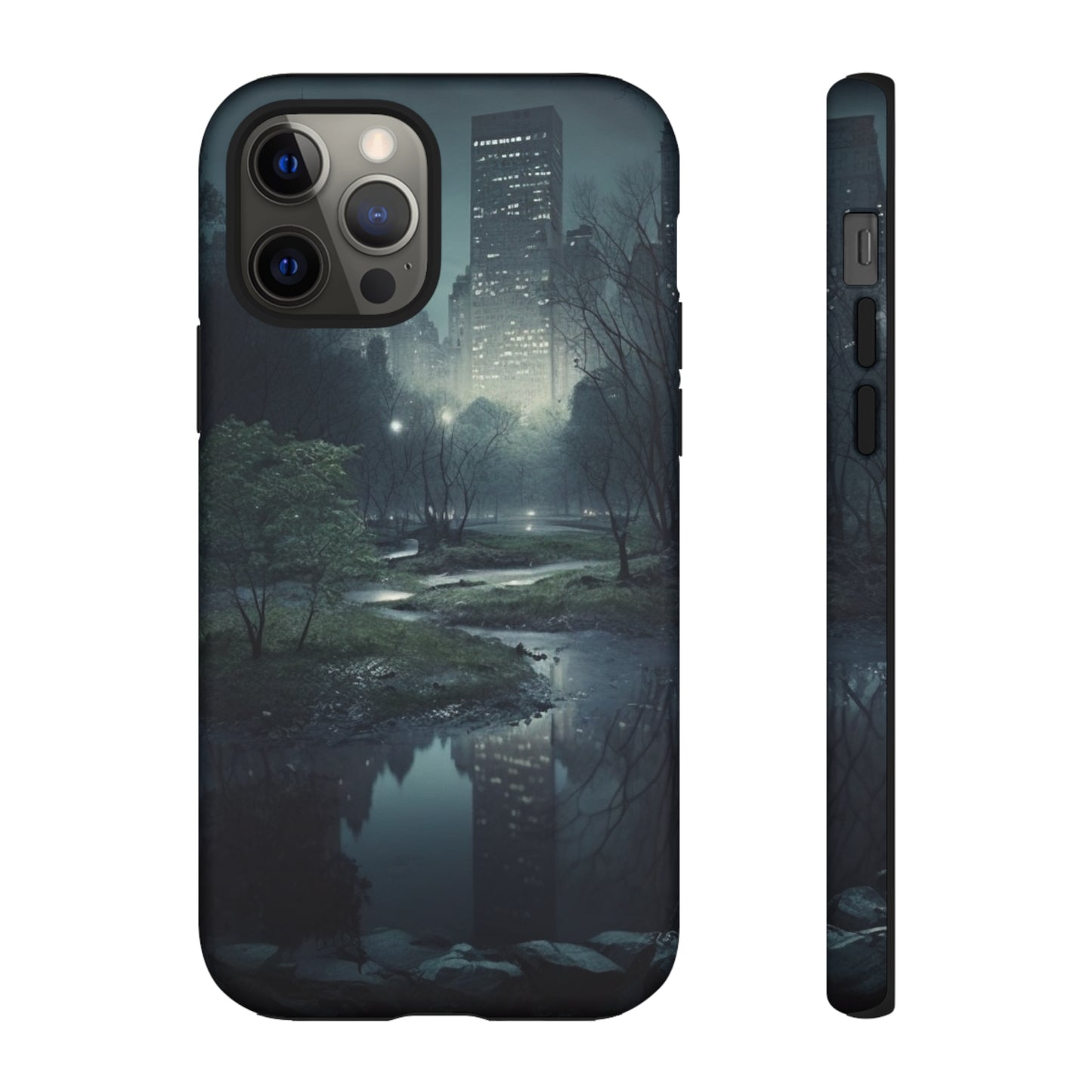 Phone Case for Samsung iphone google Central Park at night Tough Cases Maraheim Collection Neduz Designs