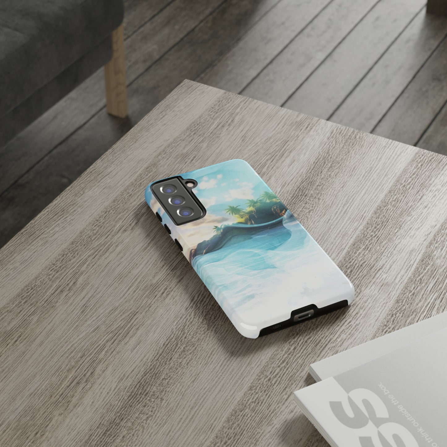 Dreamscape Tropical Beach Tough Case - Neduz Designs for iPhone, Samsung, Google Pixel