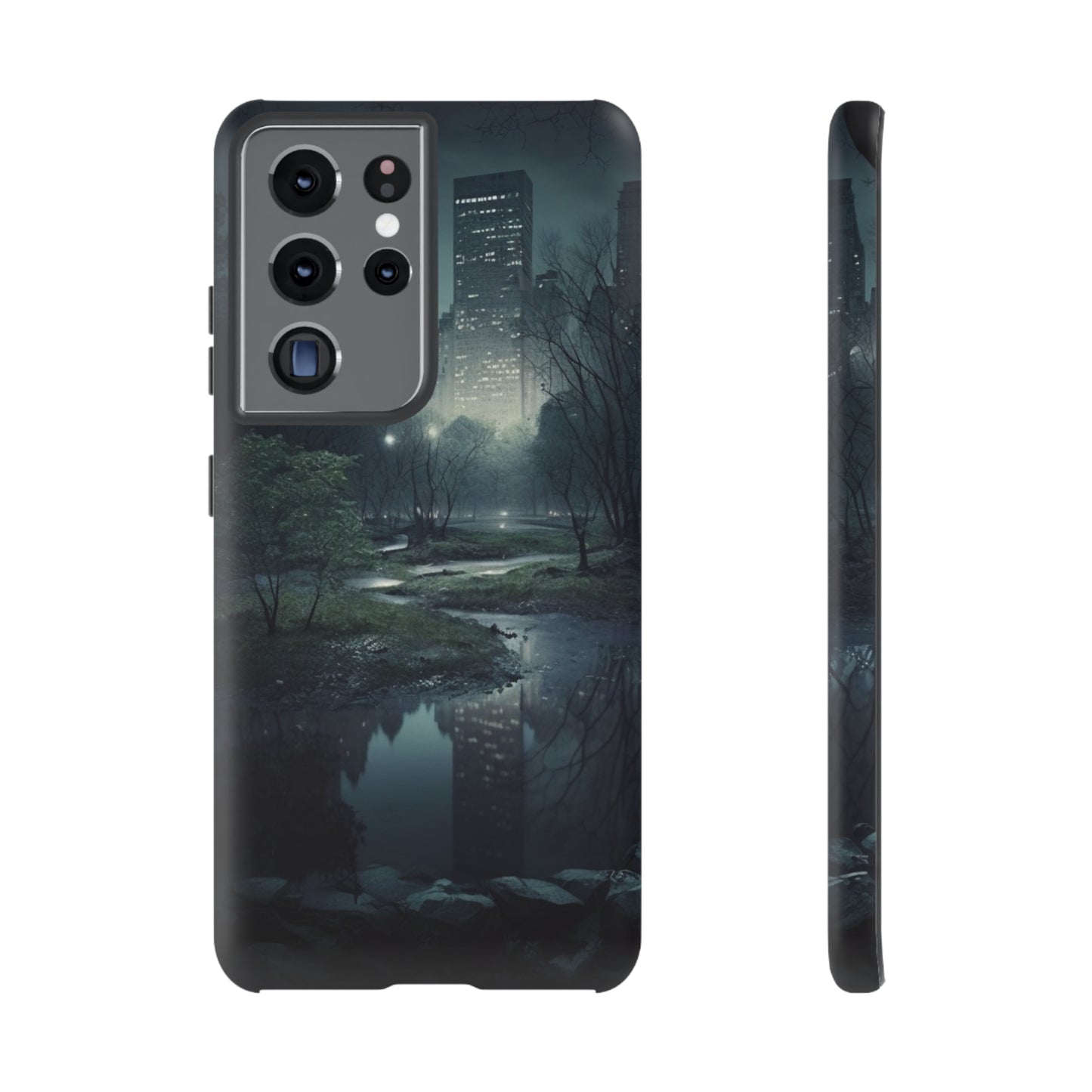 Phone Case for Samsung iphone google Central Park at night Tough Cases Maraheim Collection Neduz Designs