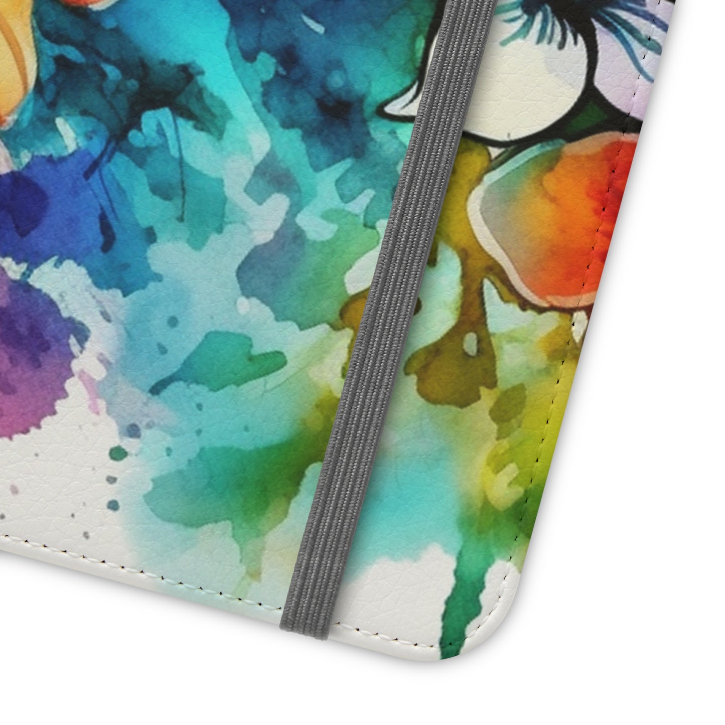 Flower Splash Flip Cases by Neduz Designs