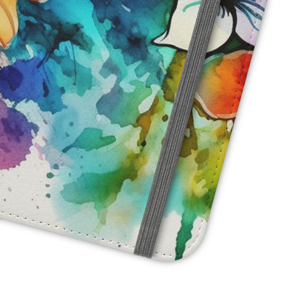 Flower Splash Flip Cases by Neduz Designs