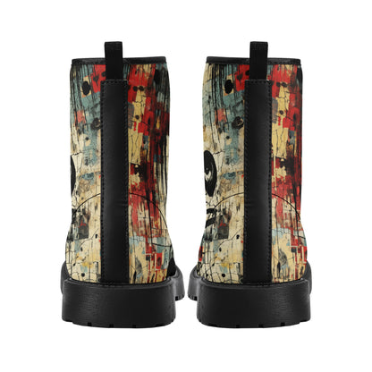 Neduz Grunge Mens Leather Boots