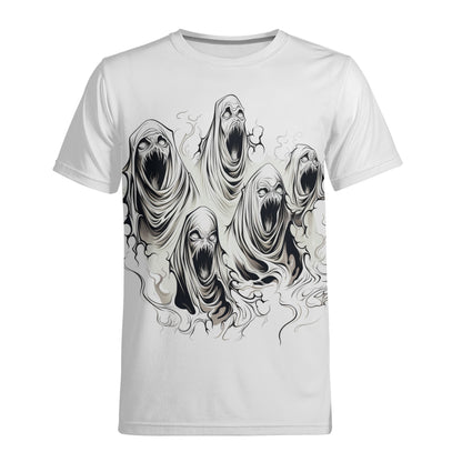 Neduz Mens Dark Lore Ghosts T-shirt