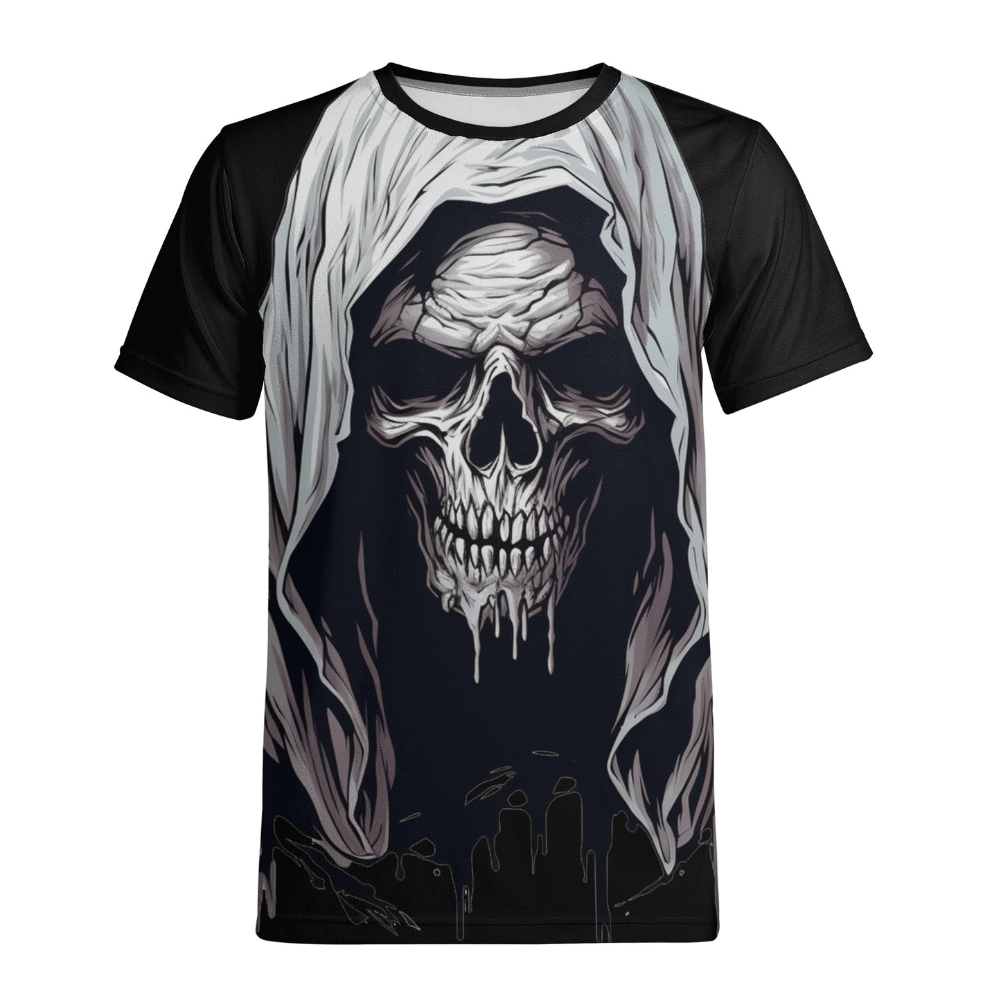 Neduz Men's Dark Lore Grim Reaper T-Shirt!