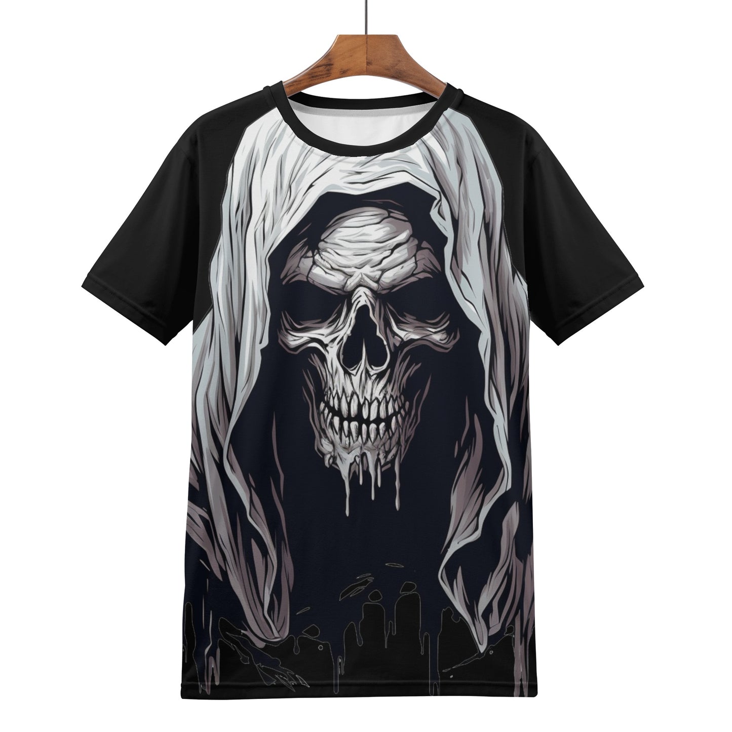 Neduz Men's Dark Lore Grim Reaper T-Shirt!