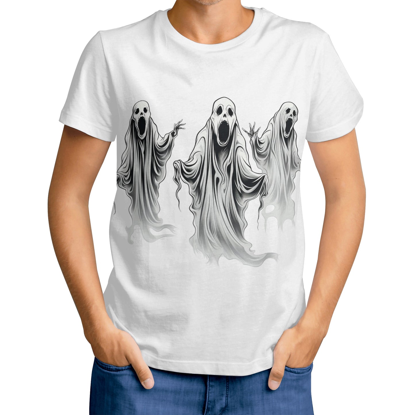 Neduz Men's Dark Lore Weary Ghosts T-Shirt!