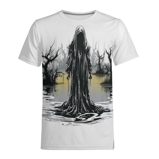 Neduz Mens Dark Lore La Llorona White T-shirt