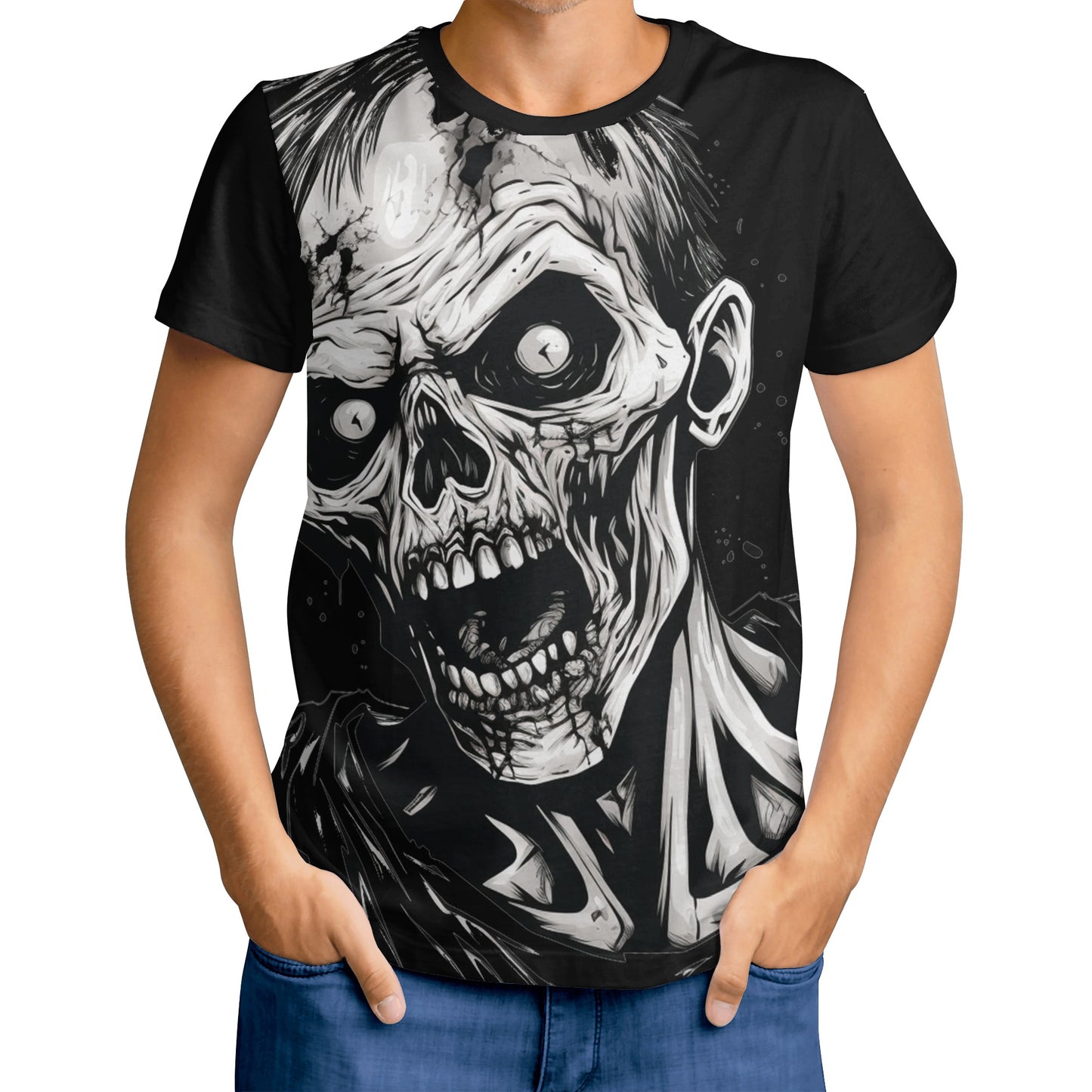 Neduz Men's Dark Lore Zombie T-Shirt!