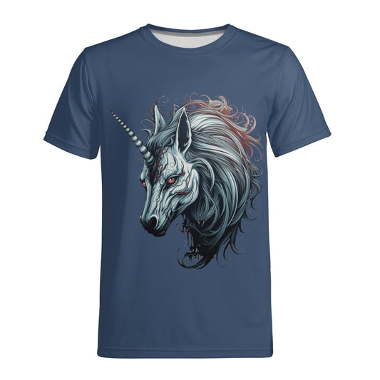 Neduz Mens Dark Lore Unicorn Imposter T-shirt