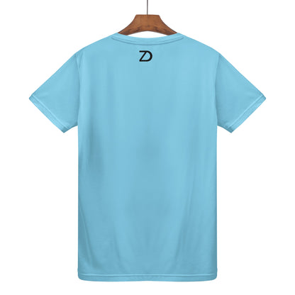 Neduz Mens Dark Lore Dragon Blue T-shirt