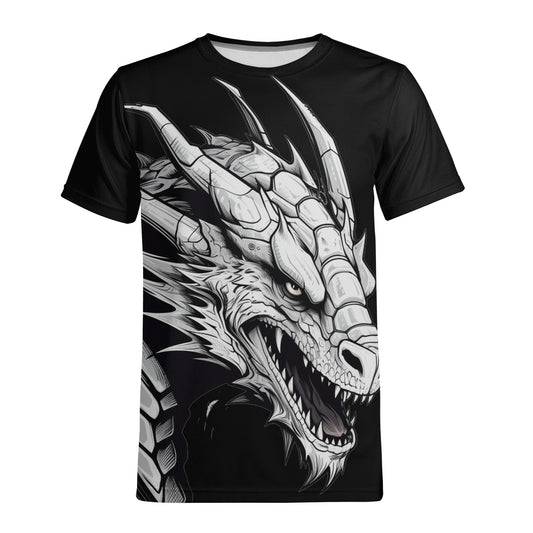 Neduz Dragon Siyah Erkek T-Shirt