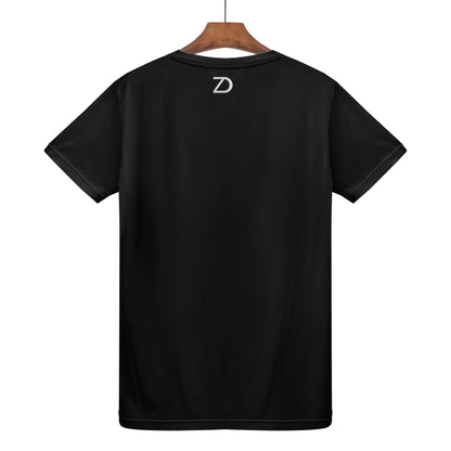 Neduz Mens Dark Lore Dragon Black T-Shirt