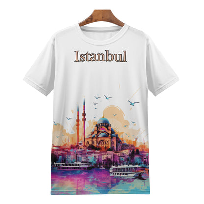 Neduz Mens Istanbul T-Shirt with Grand Bazaar Design