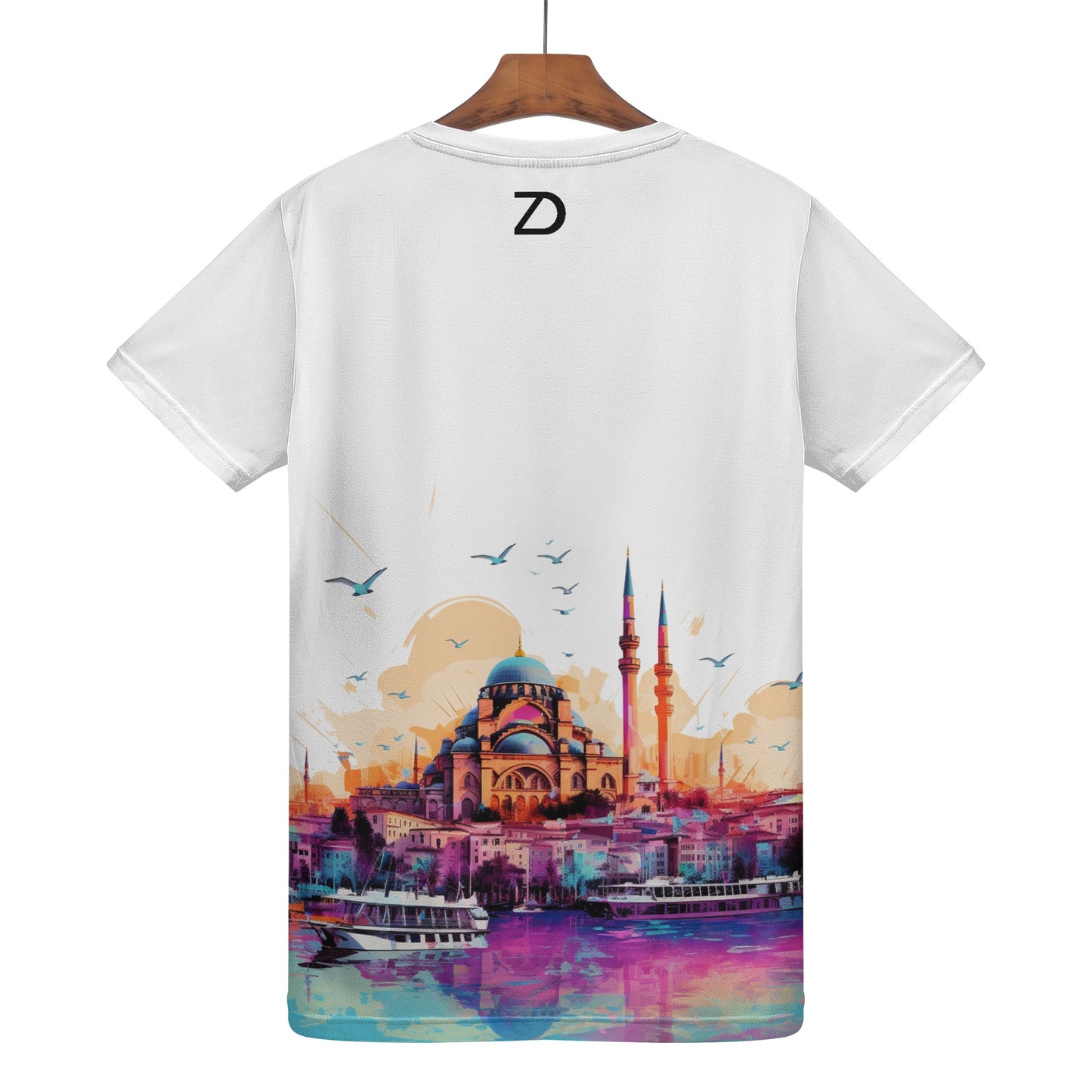 Neduz Mens Istanbul T-Shirt with Grand Bazaar Design