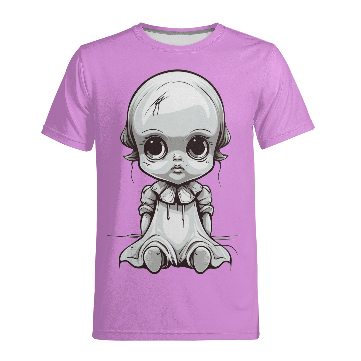 Neduz Mens Dark Lore Possessed Baby Doll T-shirt