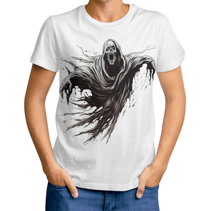 Neduz Mens Dark Lore Banshees Wail T-Shirt: A Warning of Death