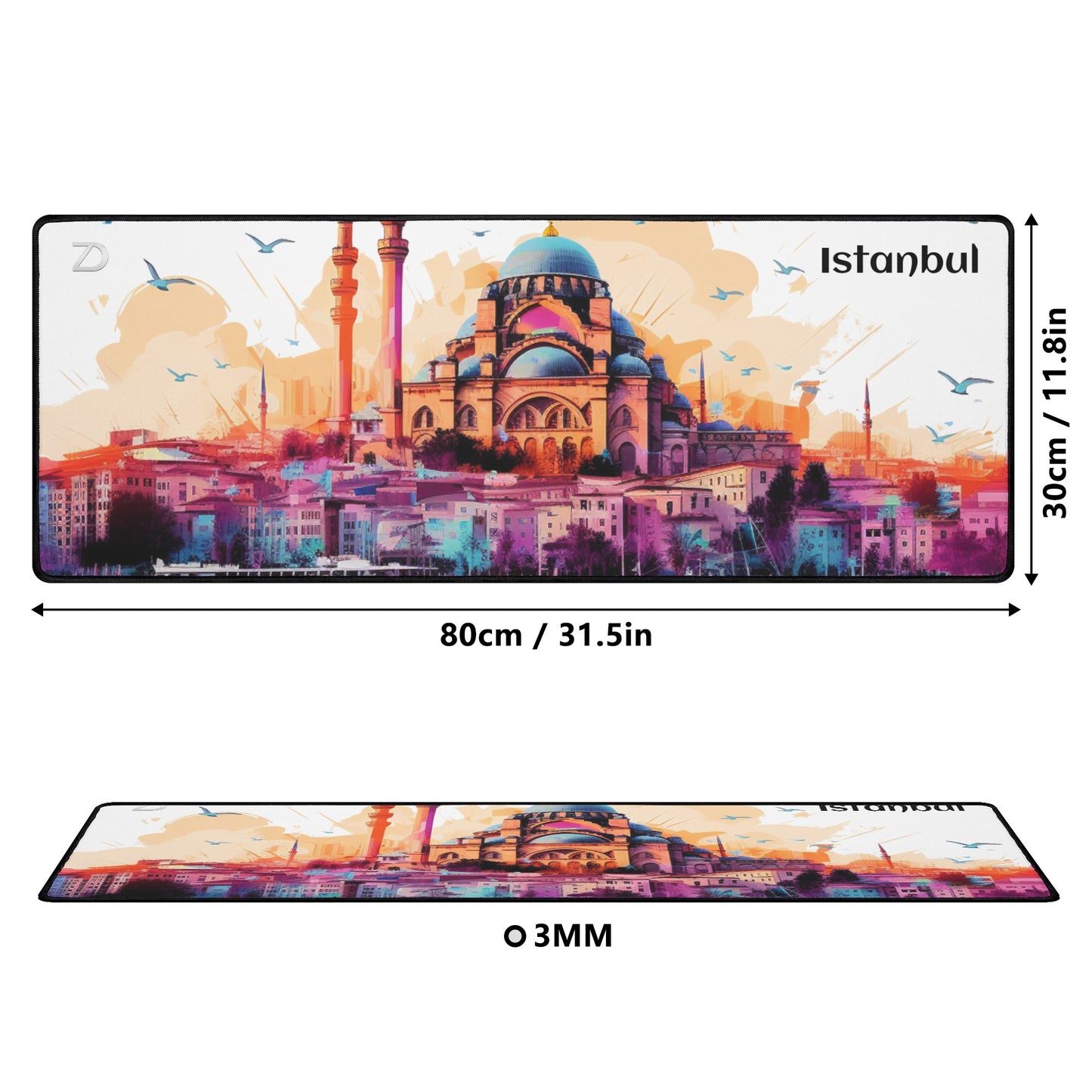 Neduz Istanbul Custom Mouse Pad