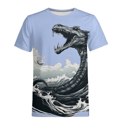 Neduz Mens Dark Lore Loch Ness T-shirt