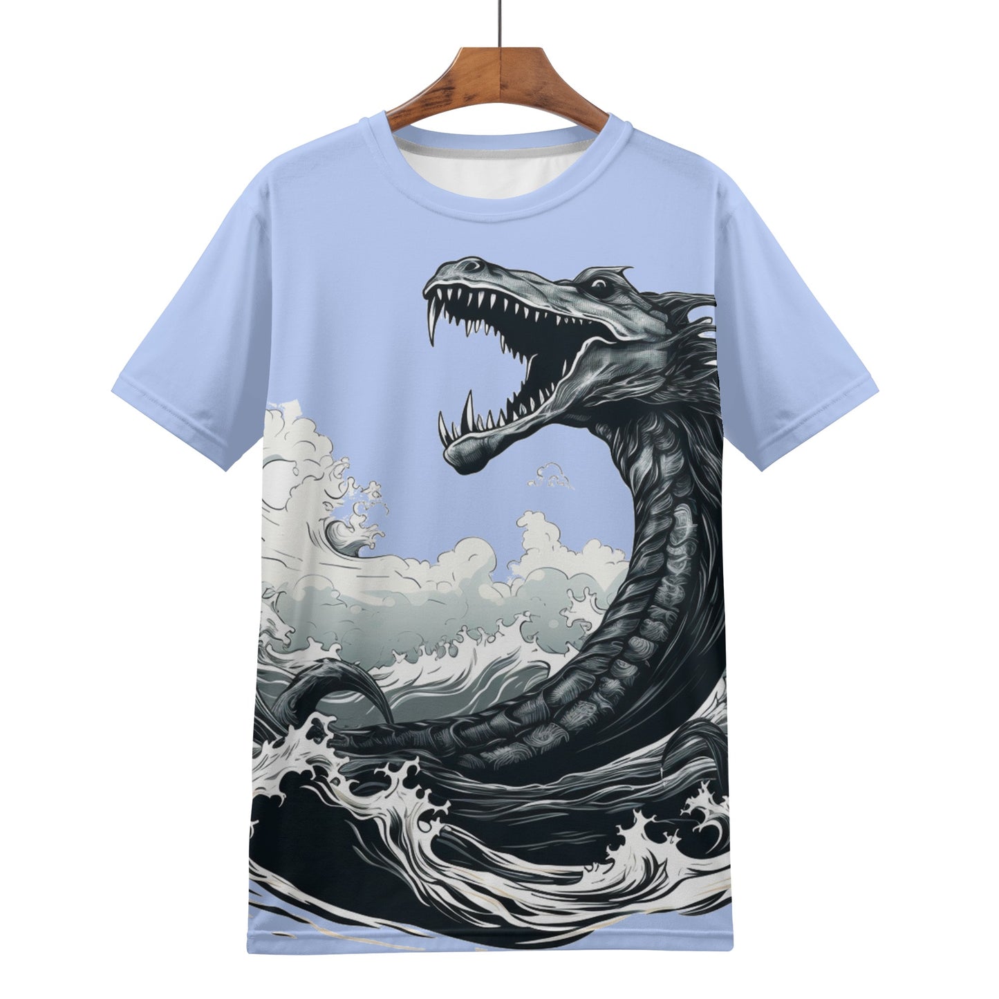 Neduz Mens Dark Lore Loch Ness T-shirt