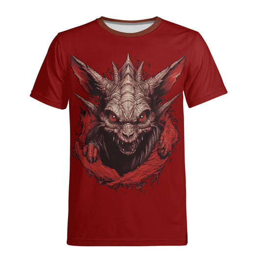 Neduz Mens Matthias Ransheim Red Grimling T-shirt