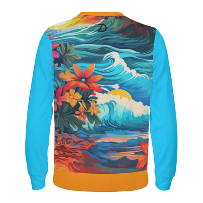 Neduz Mens Soft and Comfortable Tropical Sweater