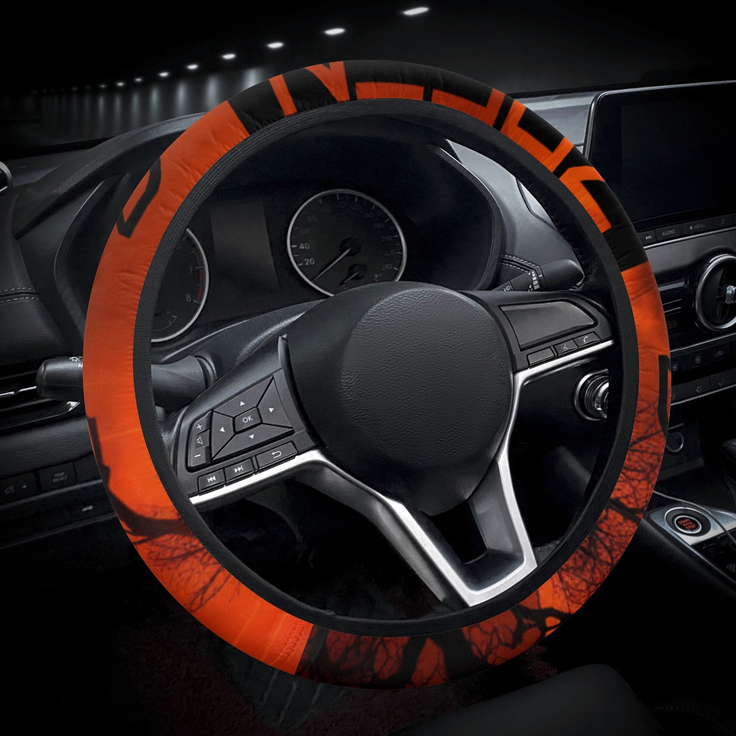 Neduz Crimson Sun Car Steering Wheel Covers: Upgrade Your Ride with Style and Protection