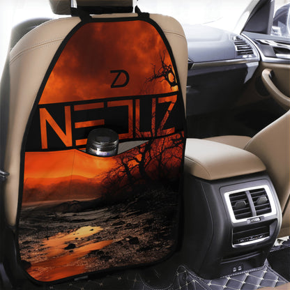 Neduz Crimson Sun Car Back Seat Organizer Protector: Keep Your Car Clean and Organized, and Protect Your Back Seat from Kicks and Spills