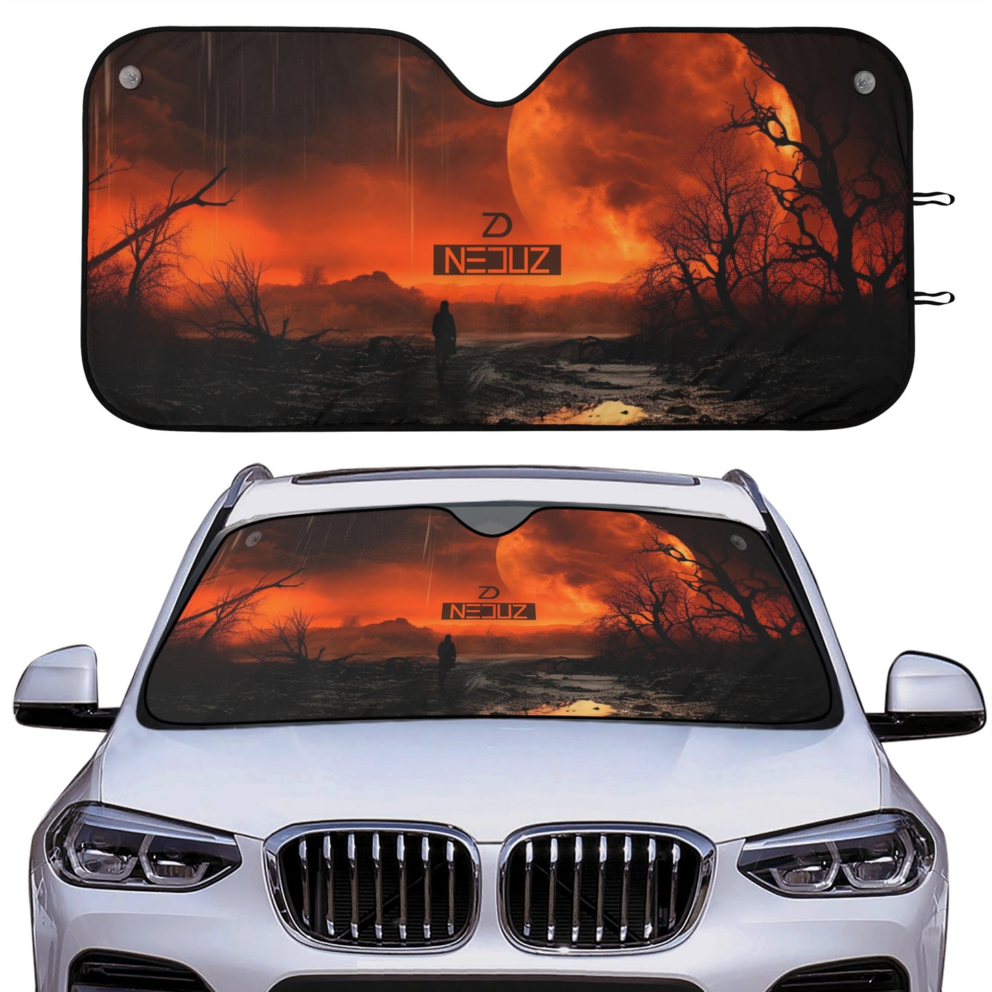 Neduz Crimson Sun Car Auto Sun Shade: Protect Your Car and Stay Cool in the Summer