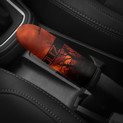 Neduz Crimson Sun Car Handbrake Cover: Protect and Style Your Car Interior