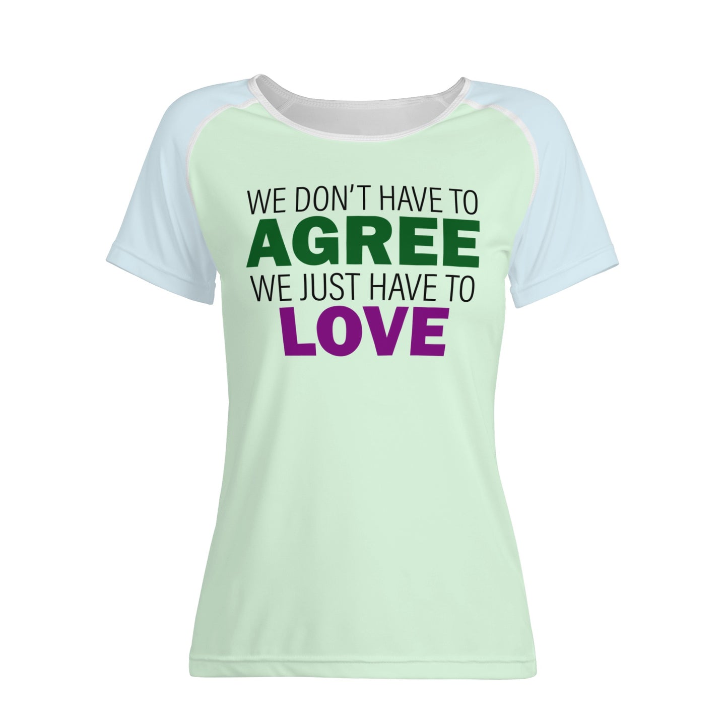 Neduz Womens Just Love T-shirt: Spread Love with Style