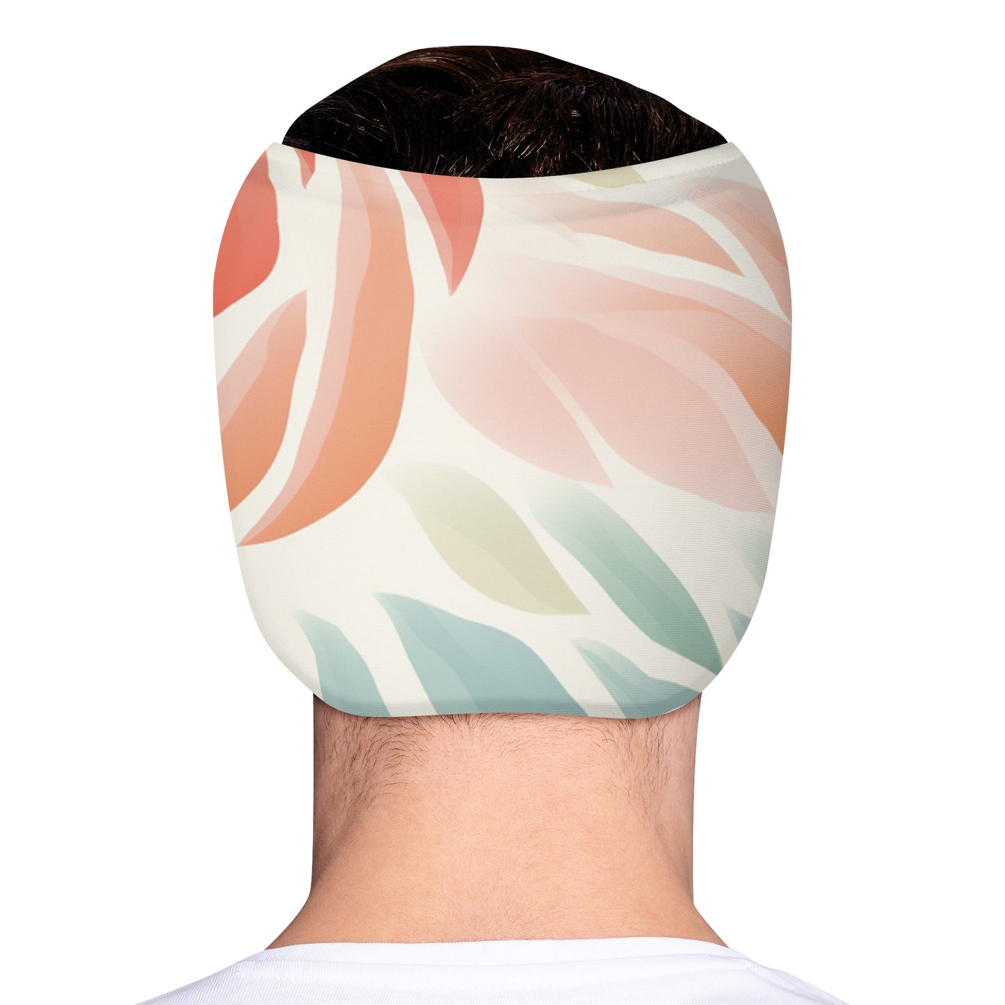 Neduz Designs Artified Collection - Colorful Leaves Ice Head Wrap