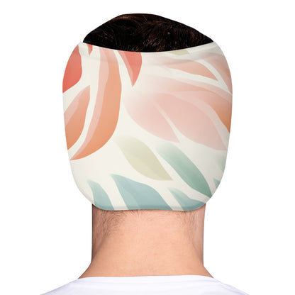 Neduz Designs Artified Collection - Colorful Leaves Ice Head Wrap