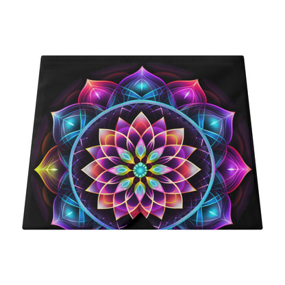 Neduz Designs Artified Collection - Neon Mandala Ice Head Wrap