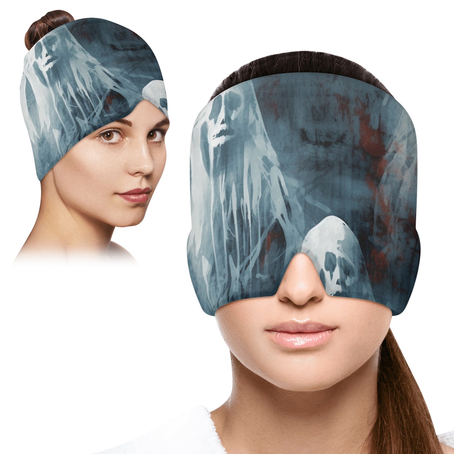 Neduz Designs Maraheim Collection - Specters Ice Head Wrap