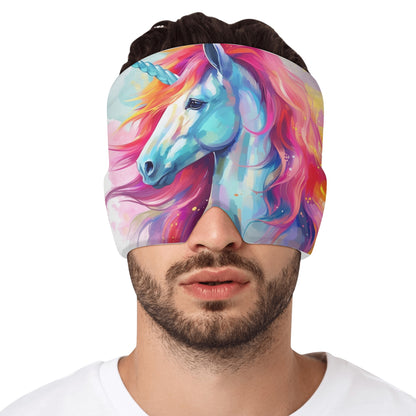 Neduz Designs Animal Collection - Colorful Unicorn Ice Head Wrap