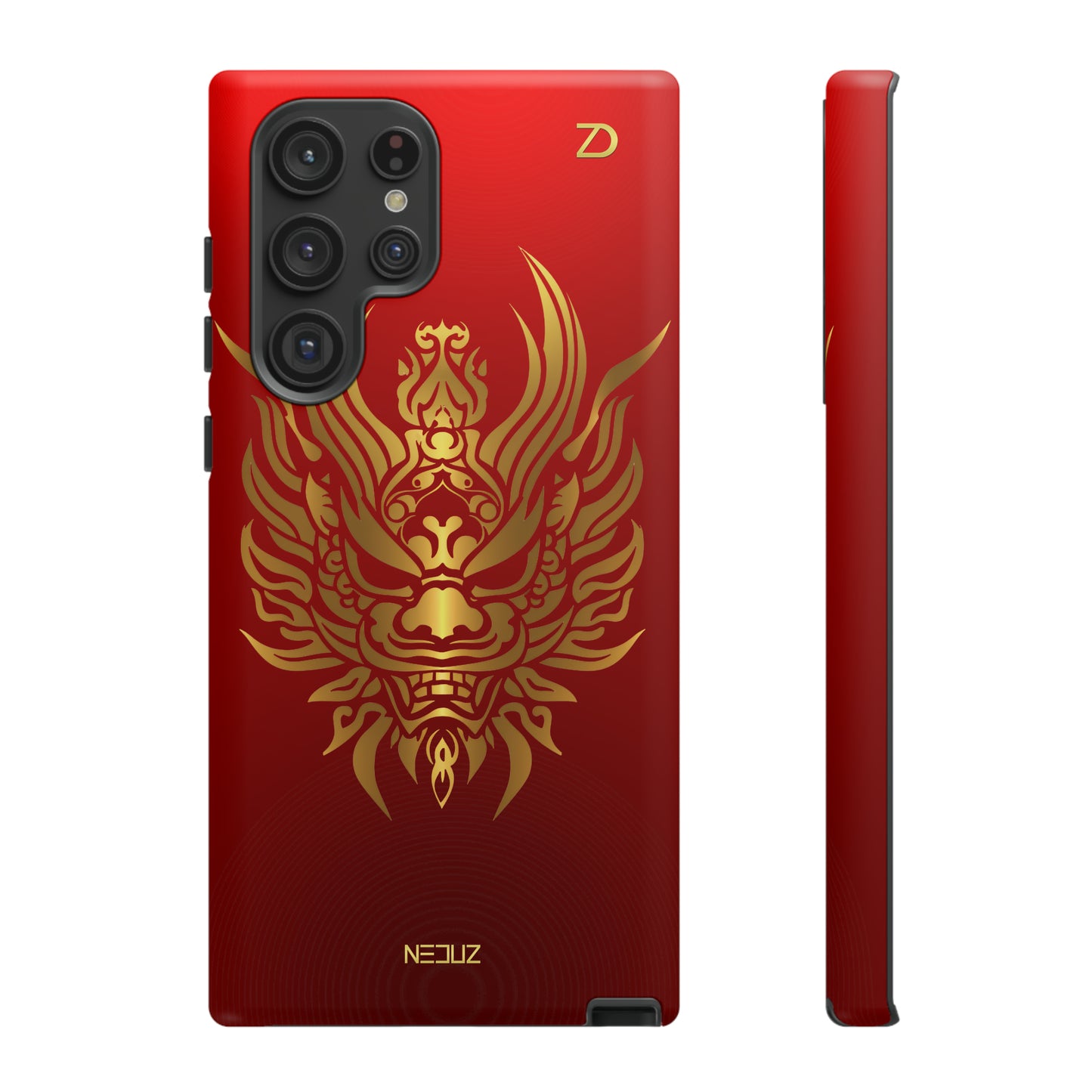 Neduz 龙 Lunar New Year Collection - Tough Cases with Chinese Dragon Design, Dual Layer Protection for Apple iPhone, Samsung Galaxy, Google Pixel