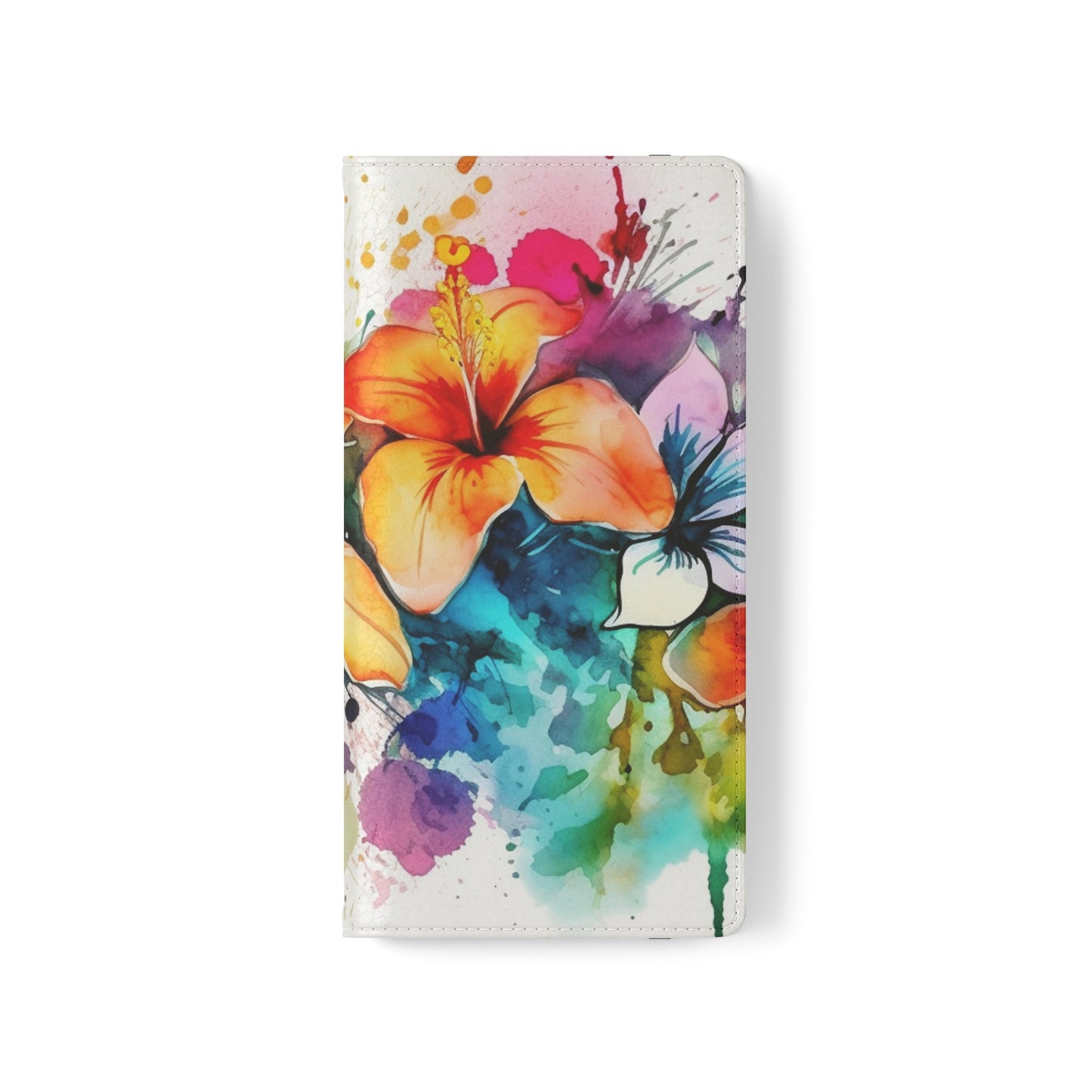 Flower Splash Flip Cases by Neduz Designs