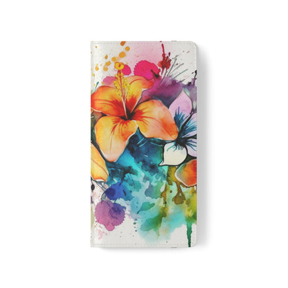 Flower Splash Flip Cases by Neduz Designs