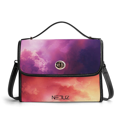 Neduz Zephyr Elements Collection Sundown PU Leather Satchel Bag