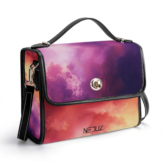 Neduz Zephyr Elements Collection Sundown PU Leather Satchel Bag